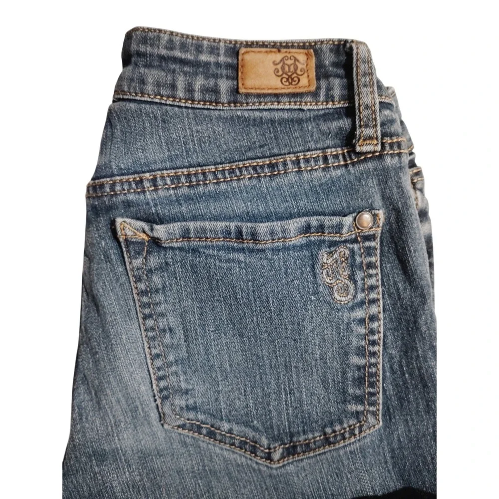 Jessica Simpson Kids Girls Jeans‎ Size 29 Capri Wash Denim Blue